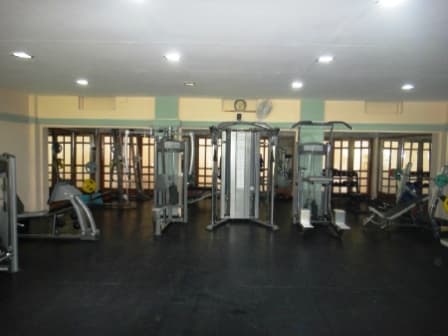Badminton courts at Basant Bahar Gymkhana
